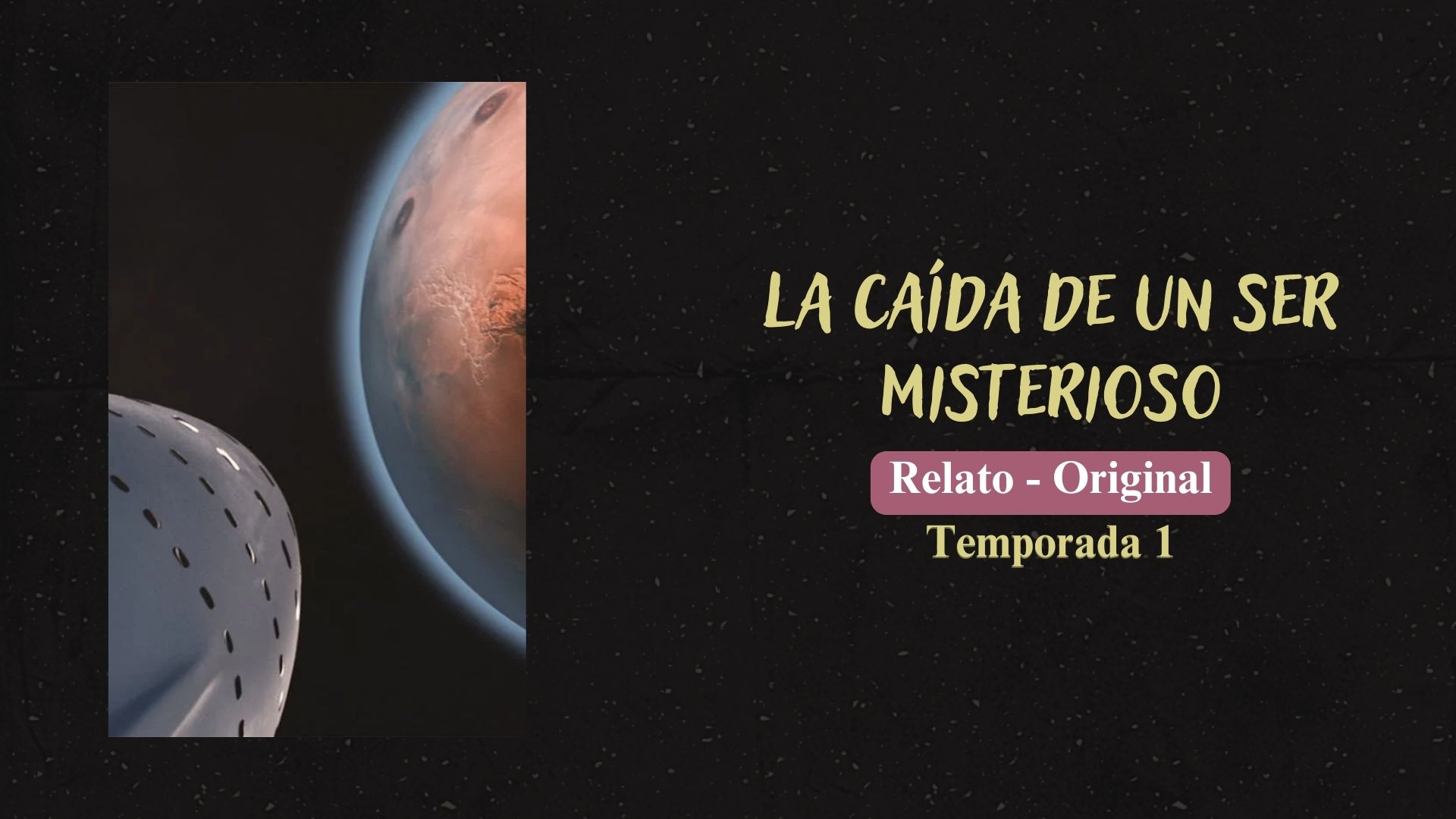 La caída de un ser misterioso